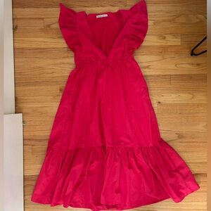 Abercrombie & Fitch Pink Maxi Dress